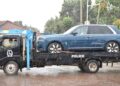 Anita Among’s Luxury Cars Towed to Naguru Under Tight Security