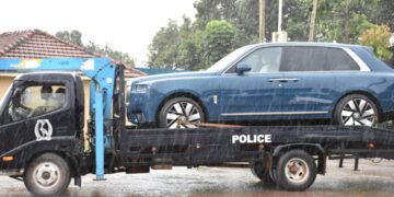 Anita Among’s Luxury Cars Towed to Naguru Under Tight Security
