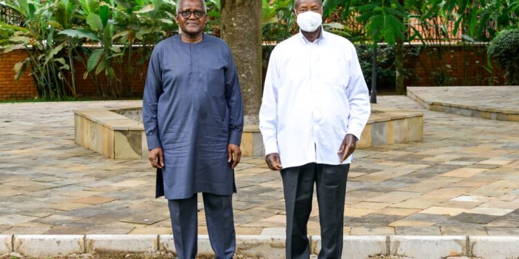 Museveni, Dangote Push for East African Regional Refinery