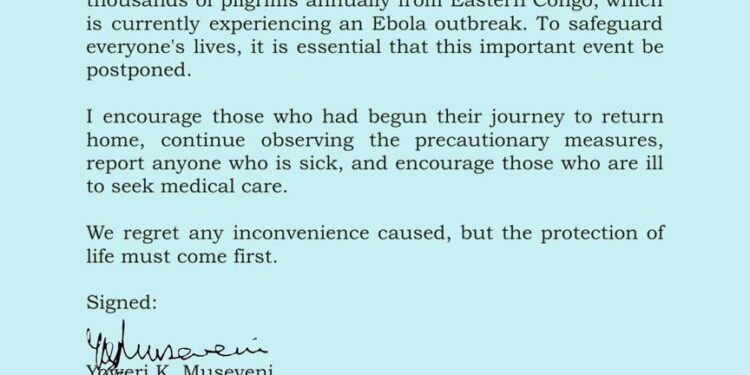 Govt postpone martyrs day due to Ebola outbreak
