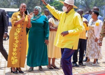Hajjat Namyalo Joins Museveni, NRM Leaders at Kololo Parliamentary Caucus Meeting