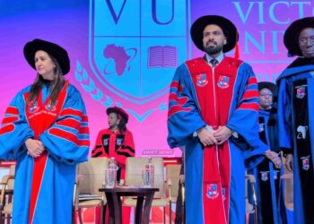 MEERA RUPARELIA, JAY SAKARIA LEAD SUDHIR’S REPRESENTATION AT VICTORIA UNIVERSITY GRADUATION