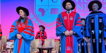 MEERA RUPARELIA, JAY SAKARIA LEAD SUDHIR’S REPRESENTATION AT VICTORIA UNIVERSITY GRADUATION